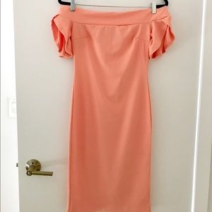 Club L Off-Shoulder Cocktail Dress